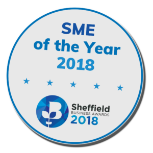 Fernite of Sheffield Ltd are SME of the Year 2018 at the Sheffield Business Awards